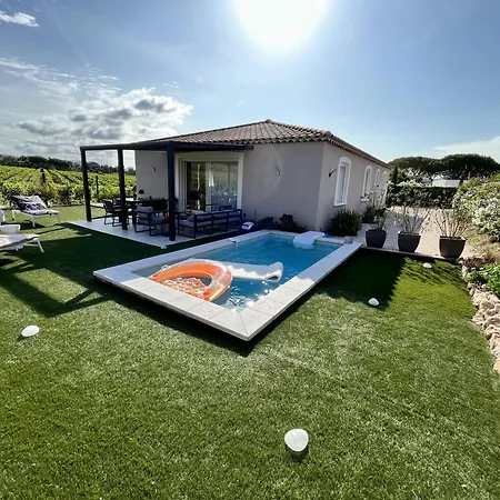 Villa Jolie Maison Neuve Au Coeur Des Vignes Cogolin